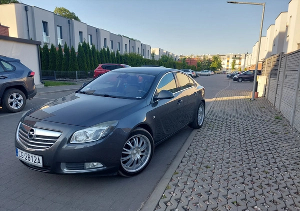 Opel Insignia cena 23900 przebieg: 156787, rok produkcji 2008 z Grudziądz małe 92